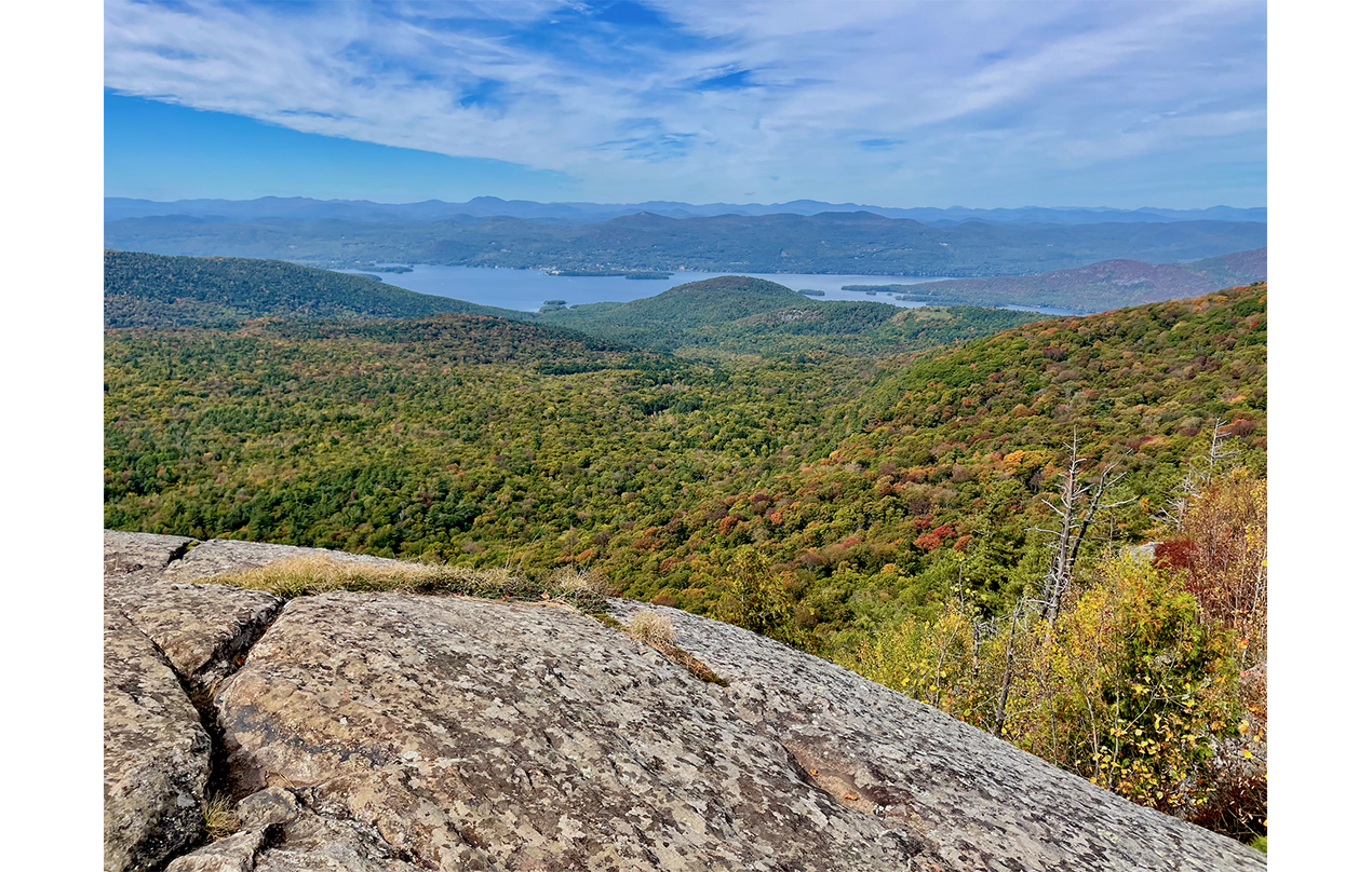 Image for From the summit of Sleeping Beauty, looking toward Lake George, NY (Physical)